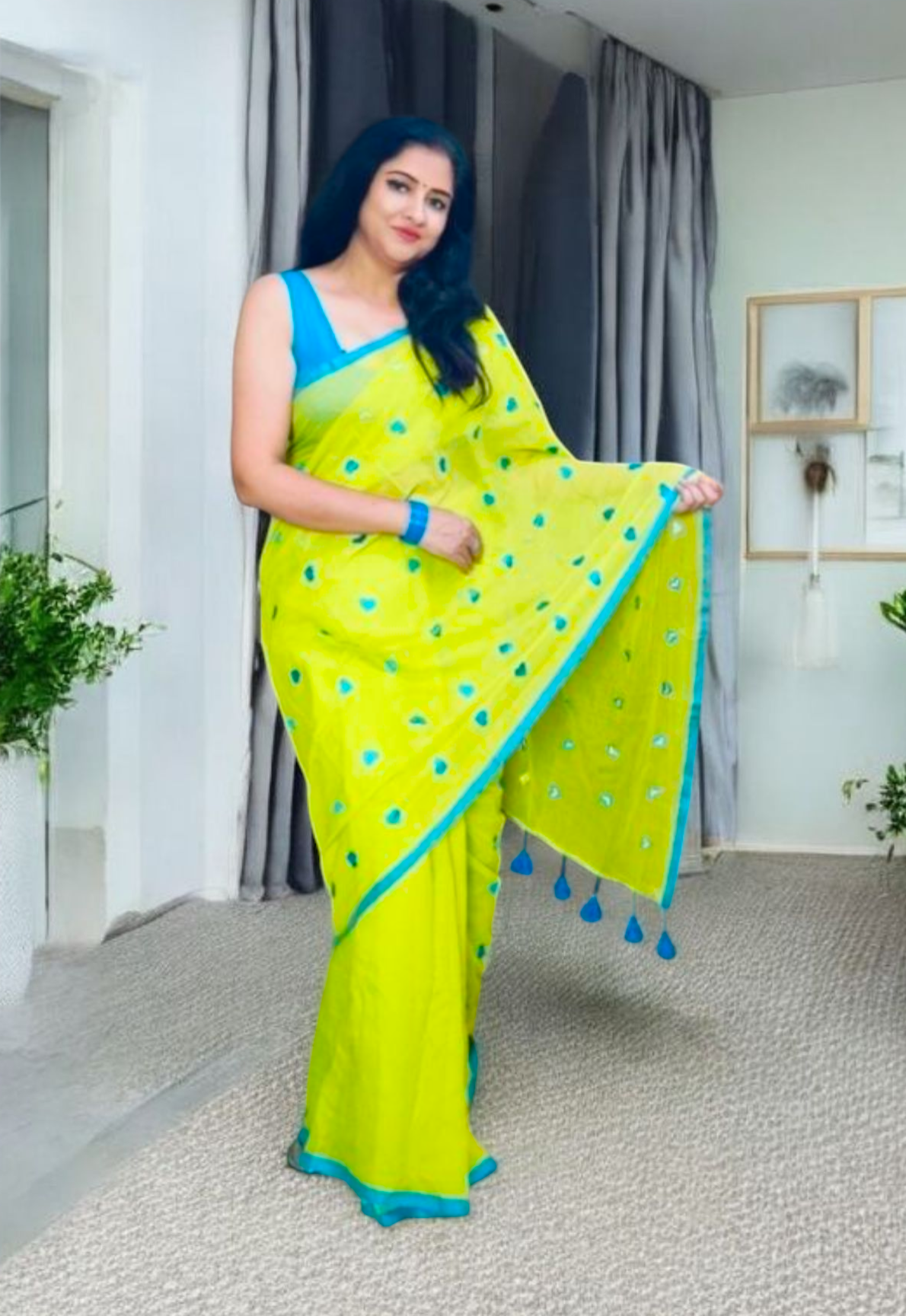 Cotton Mul Mul Saree
