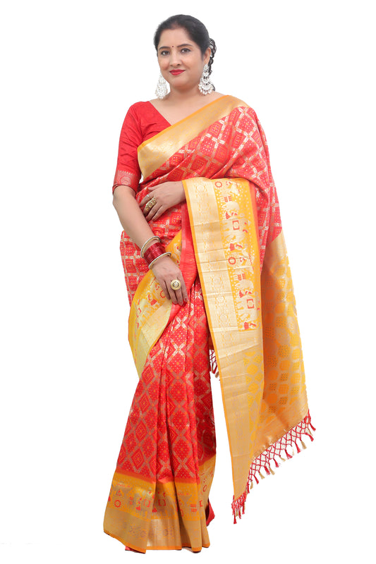Banarasi Silk Saree for Women – Traditional Wedding Saree | Rangraga