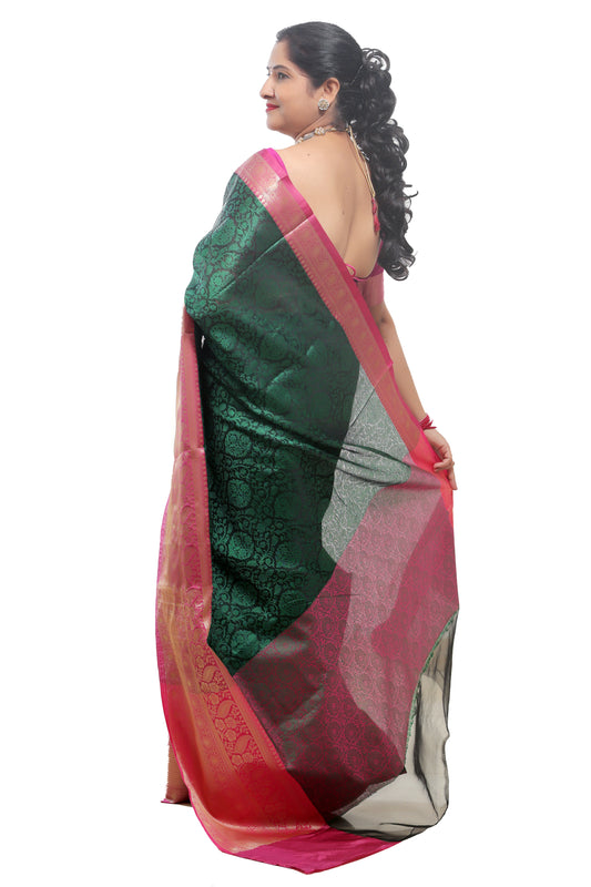 Jamawar tanchoi Silk Saree for Women – Designer & Traditional Saree | Rangraga