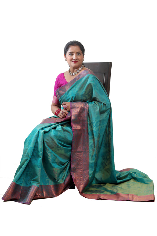 Banarasi Silk Saree for Women – Designer & Traditional Saree | Rangraga