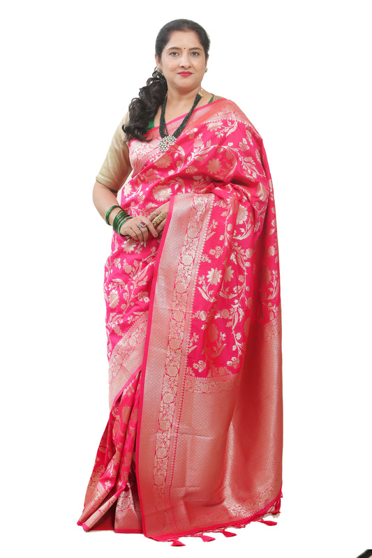 Banarasi Silk Saree for Women – Designer & Traditional Saree | Rangraga